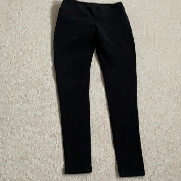 FIG CHALET black yoga or stretch pants. Proudly Canadian. - Picture 1 of 8